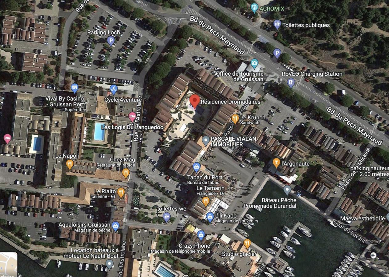 Gruissan-Port-T2-2Chambres-5Pers-43M2-Climatise-Parking-Valerie מראה חיצוני תמונה